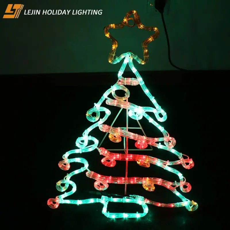 Christmas decoration 156leds star tree flash motif light