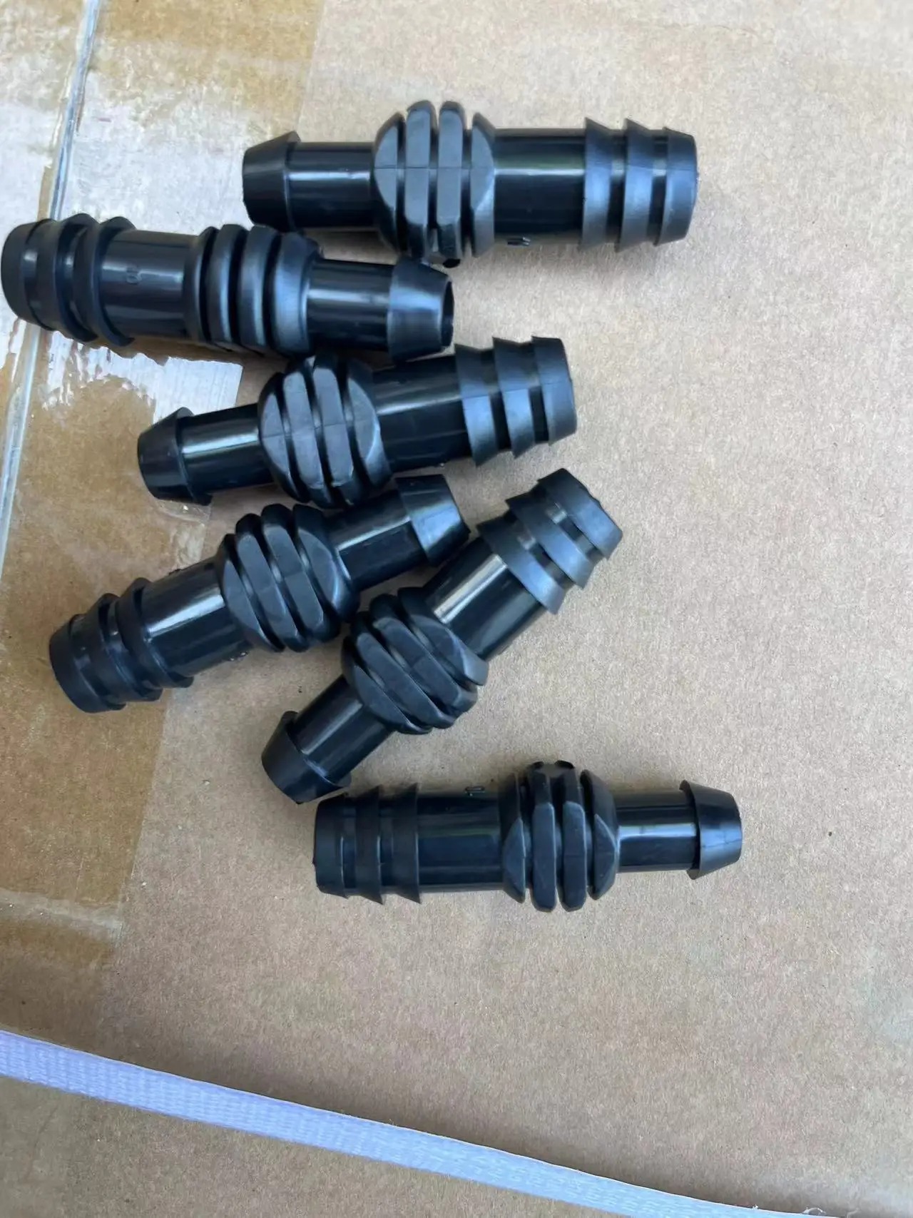 16mm PP Connector LDPE Pipe For Drip Irrigation Fitting Barbed Coupling 16mm Plastic Fitting