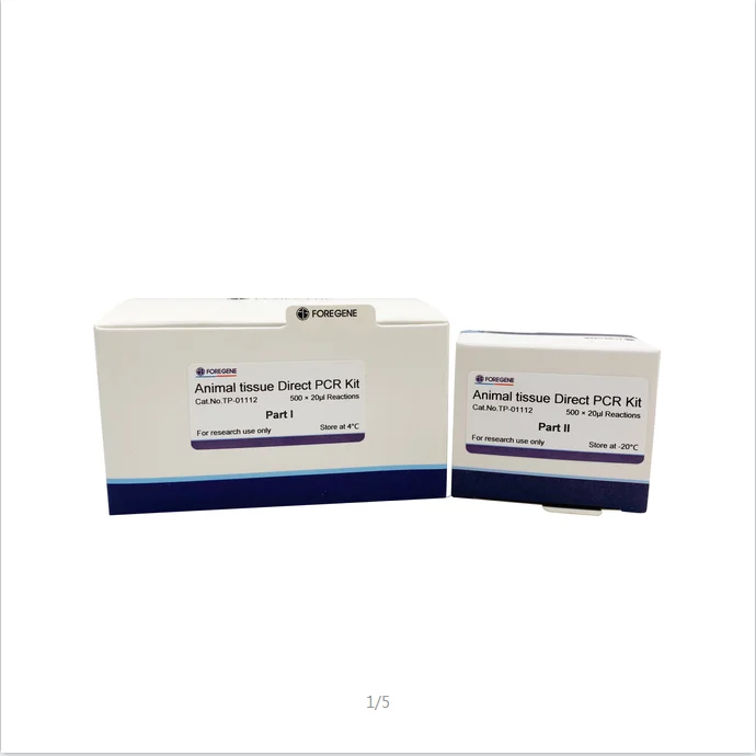 Foregene factory supply Animal Tissue Direct PCR kit for research use and large quantity of animal tissues