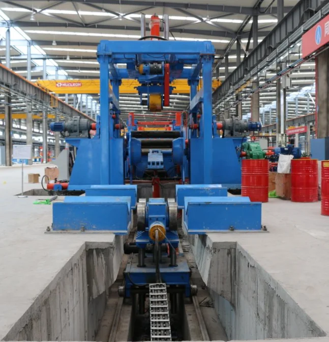 Double Conenhead uncoiler with Coil Loading Car & Coil Saddle& Coil Peeler Mill Entry of Tube Mill