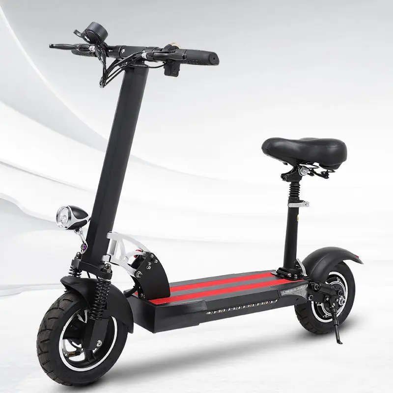 EU/US Warehouse High Power off road e scooters with seats 48v 800w fat tire 10inch high speed electric E-Scoter Elektryk Adult
