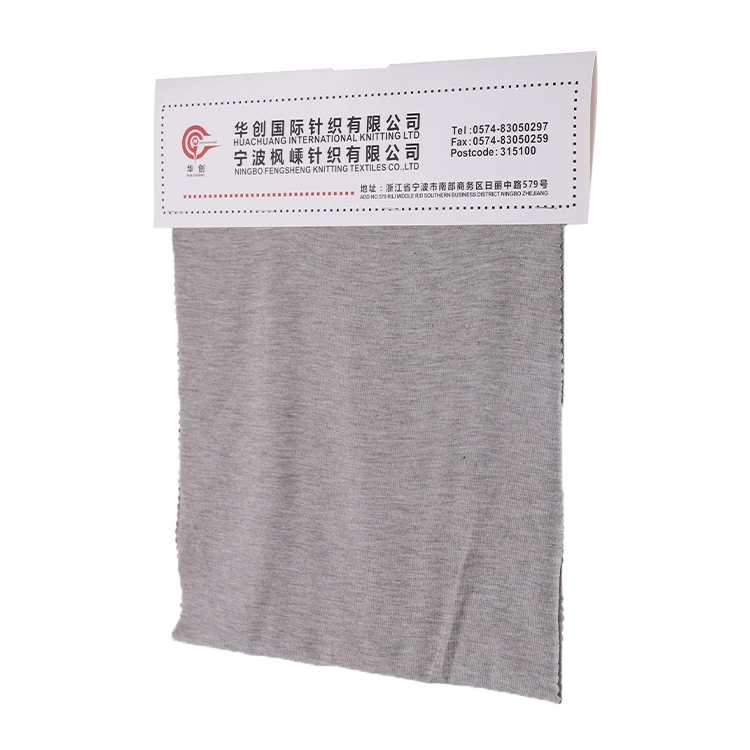 
new design elasticity pink Absorb water cotton spandex interlock knitted Viscose Rayon Fabric 