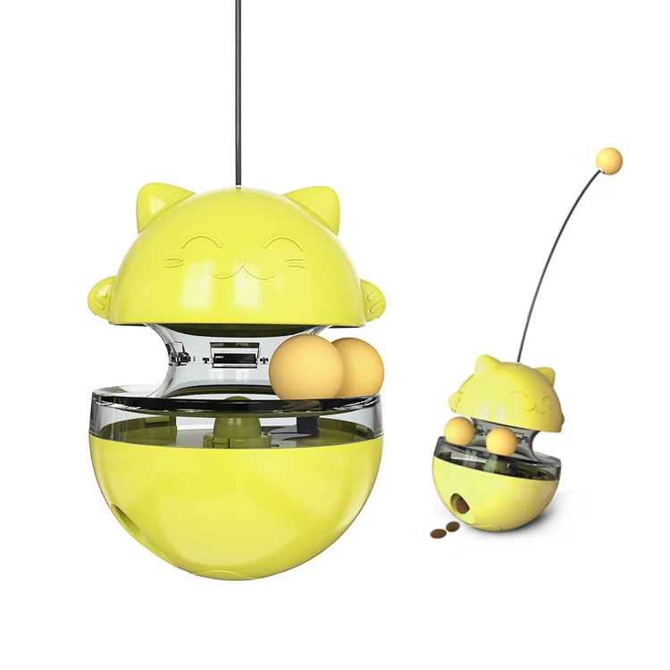 Juguetes para gatos Katze 4 вида цветов 0 6 кг ABS Smart Durable Chew Leaking еда интерактивные игрушки для