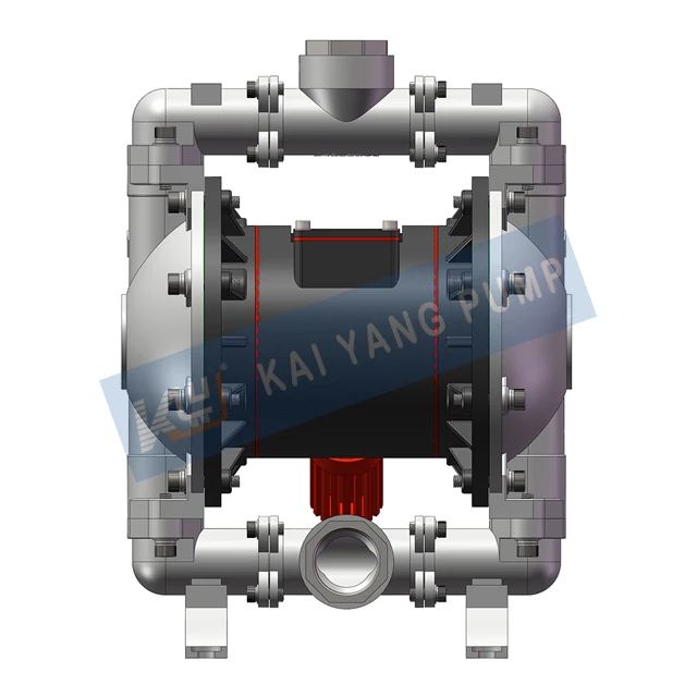 Import And Export 1 1/4 Inch Stainless Steel 304 Material Pneumatic Double Diaphragm Pump Small