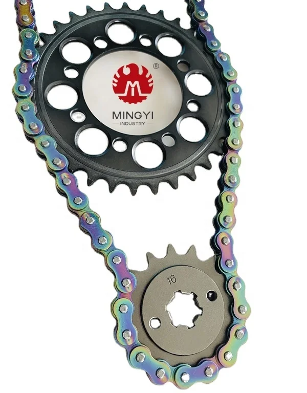 
Hot Sell sprocket and chain kits Motorcycle sprocket high quality steel CNC 