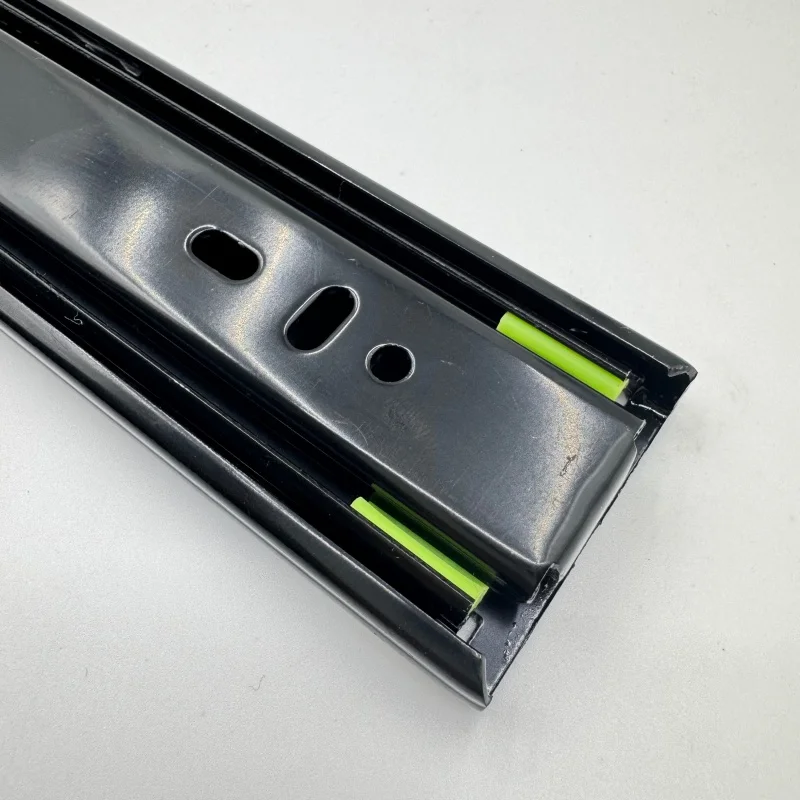 Manufacturer Soft Close Drawer Slide Cold Rolled Telescopic Channel Metal Drawer Rail 12 Inch