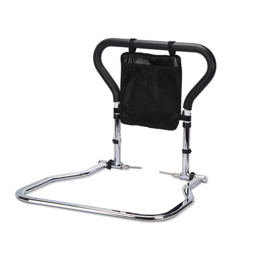 UZLQ-110033 New folding bedside handrail, stainless steel guardrail, bed assist frame, elderly fall prevention device