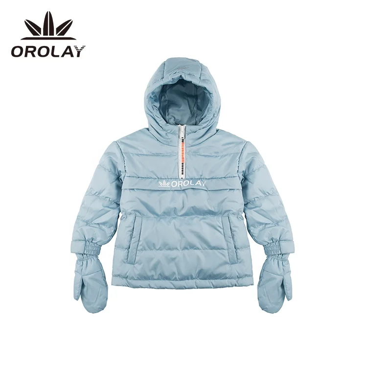 
2020 New Style Children Unisex Jacket Winter Warm Gloved Down Coat 