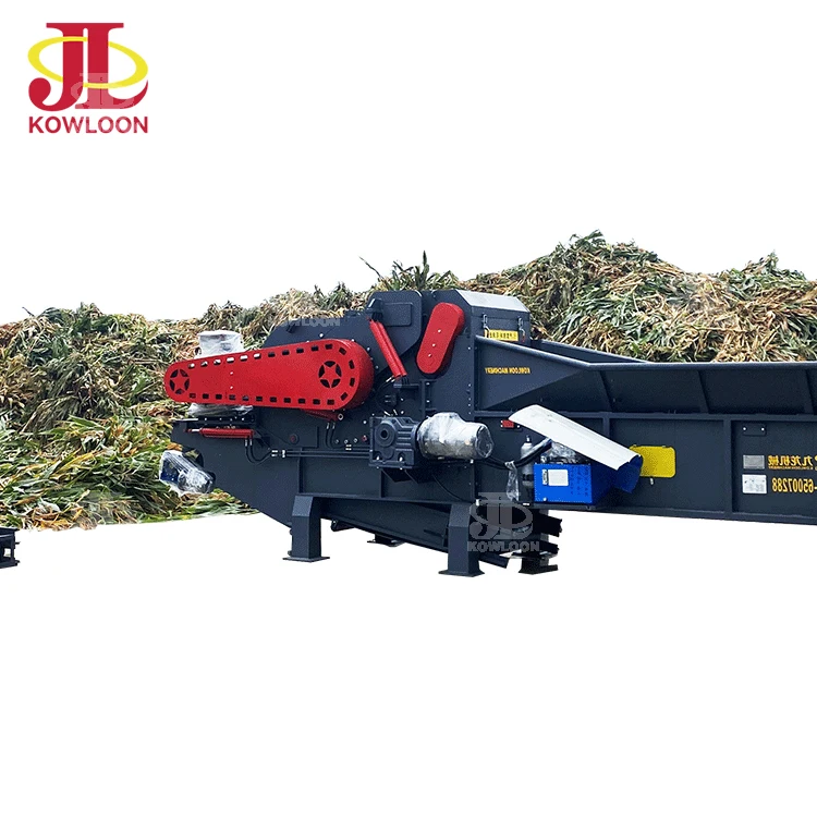 Best Selling 20 Tons Per Hour Forced Feeding System Sugarcane Grass Chopper Machine Feed Processing