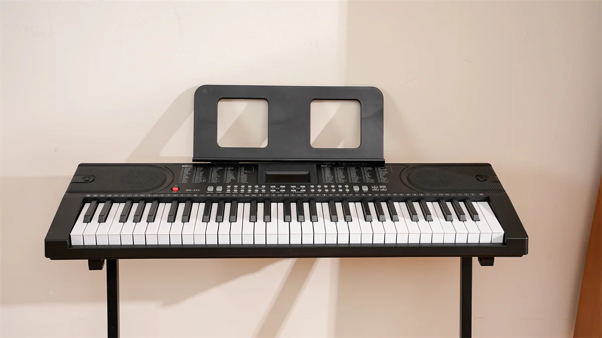 BADU MUSIC New design 61 keys digital keyboard piano instruments from China high quality beginners keyboard instruments on sale