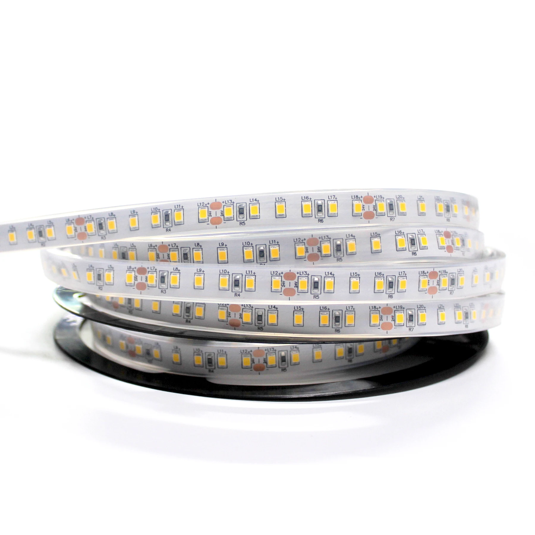 High Brightness Dc12v 5v 24v Thin Led Tape 5mm 8mm 10mm Flexible Warm White Red Blue Green 60led 120led Luces Led 2835 Led Strip