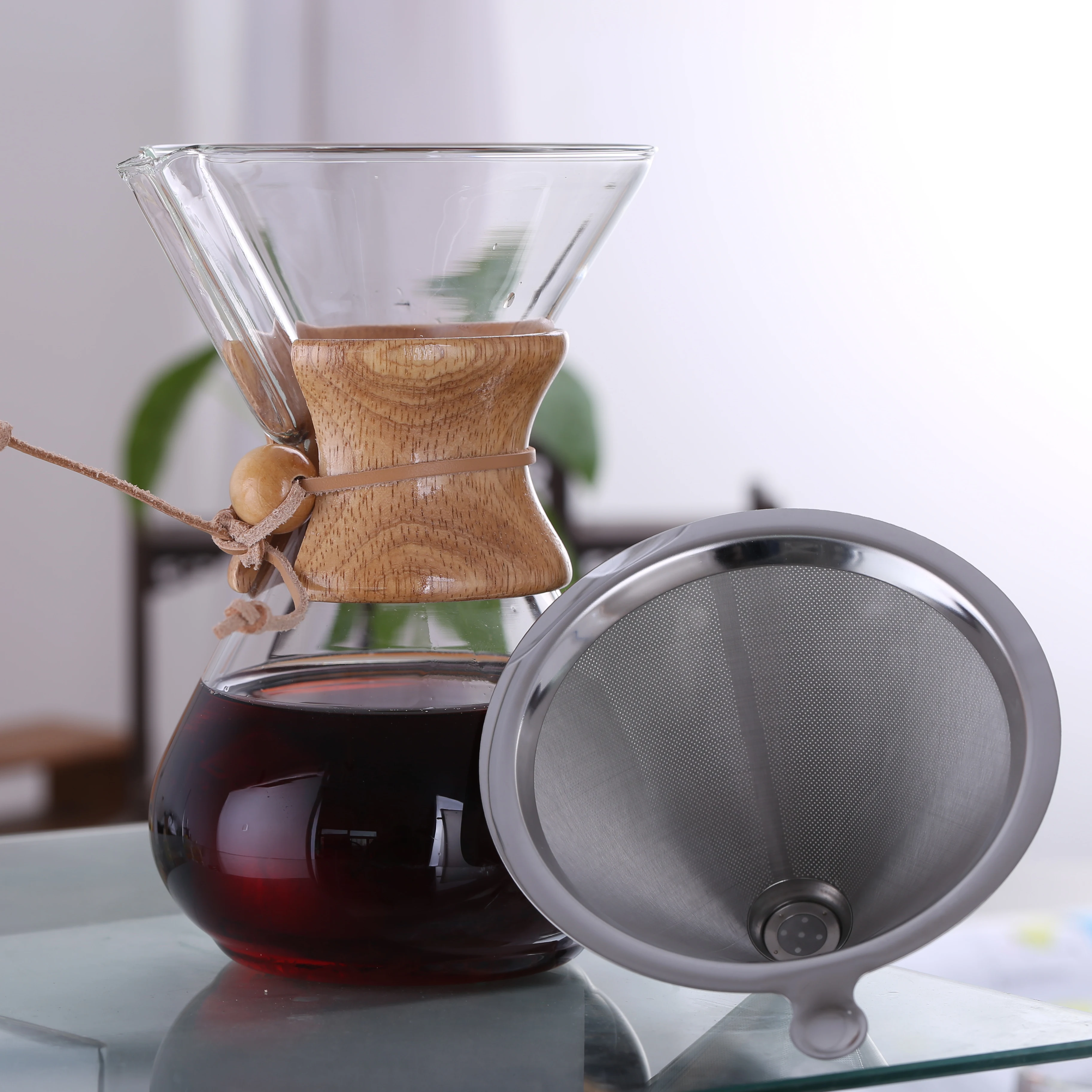
manual drip coffee brewing dripper filter personalized coffee maker turkish coffee pot 
