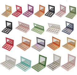 No Logo Luxury Acrylic Pressed Glitter Eyeshadow Palette DIY Cute Glitter Makeup Palette Private Label