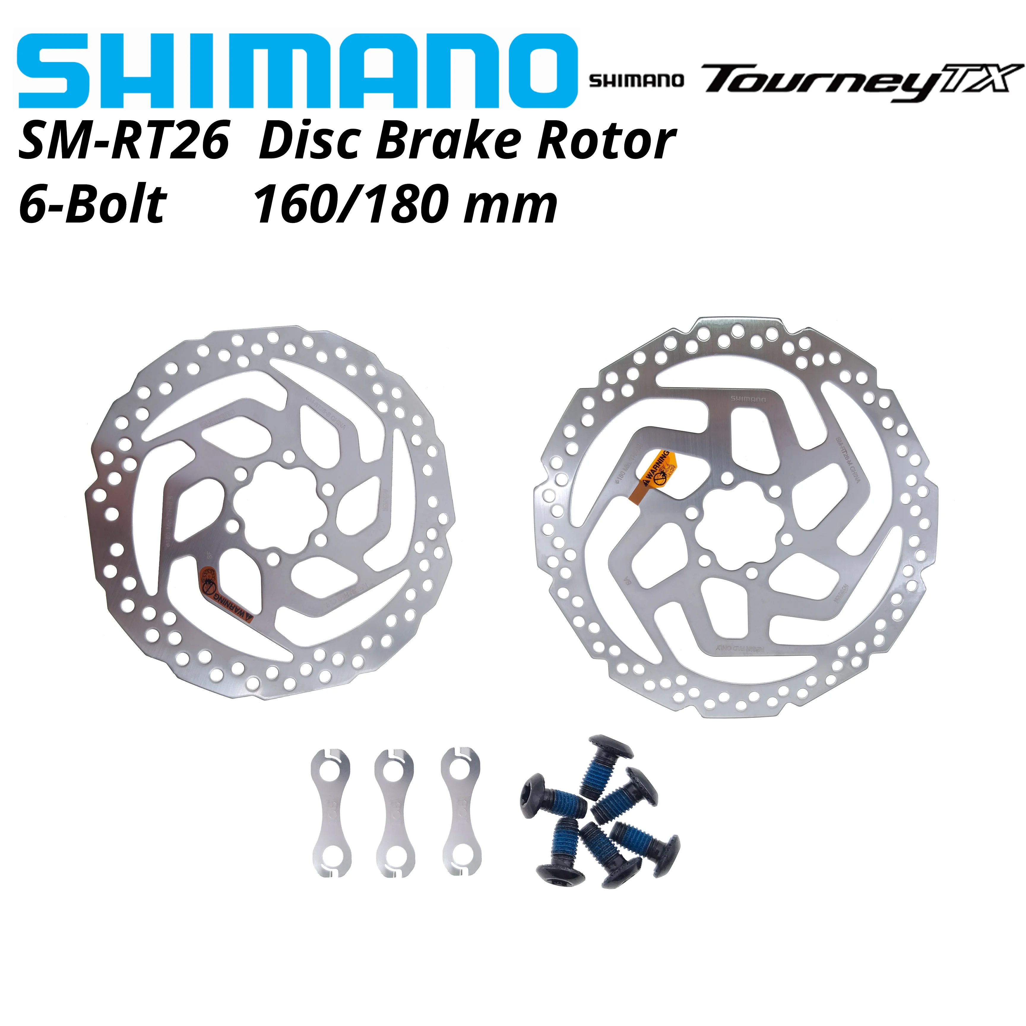 SHIMANO ALTUS M2000 SM RT26 Brake Disc 6 Bolt Mountain Bikes Disc M610 RT56 M6000 Brake Disc 160MM 180MM MTB