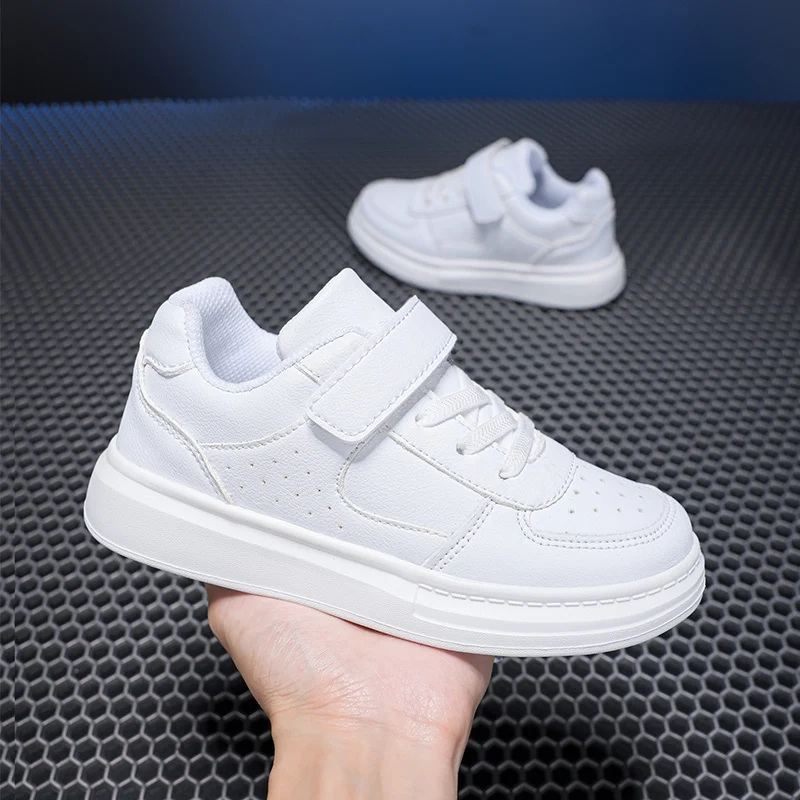 2024 High Quality Non-slip Children Sports Shoes  Fashion Sneakers Kids Casual White Walking Shoes