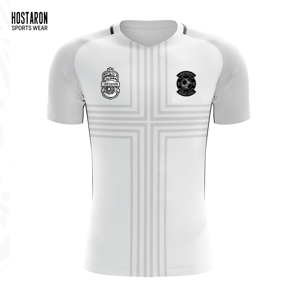 HOSTARON Sublimation Sports Kits Custom Cheap Football Team T-Shirt Youth Football Uniforms Thai Quality Soccer Uniform For Men