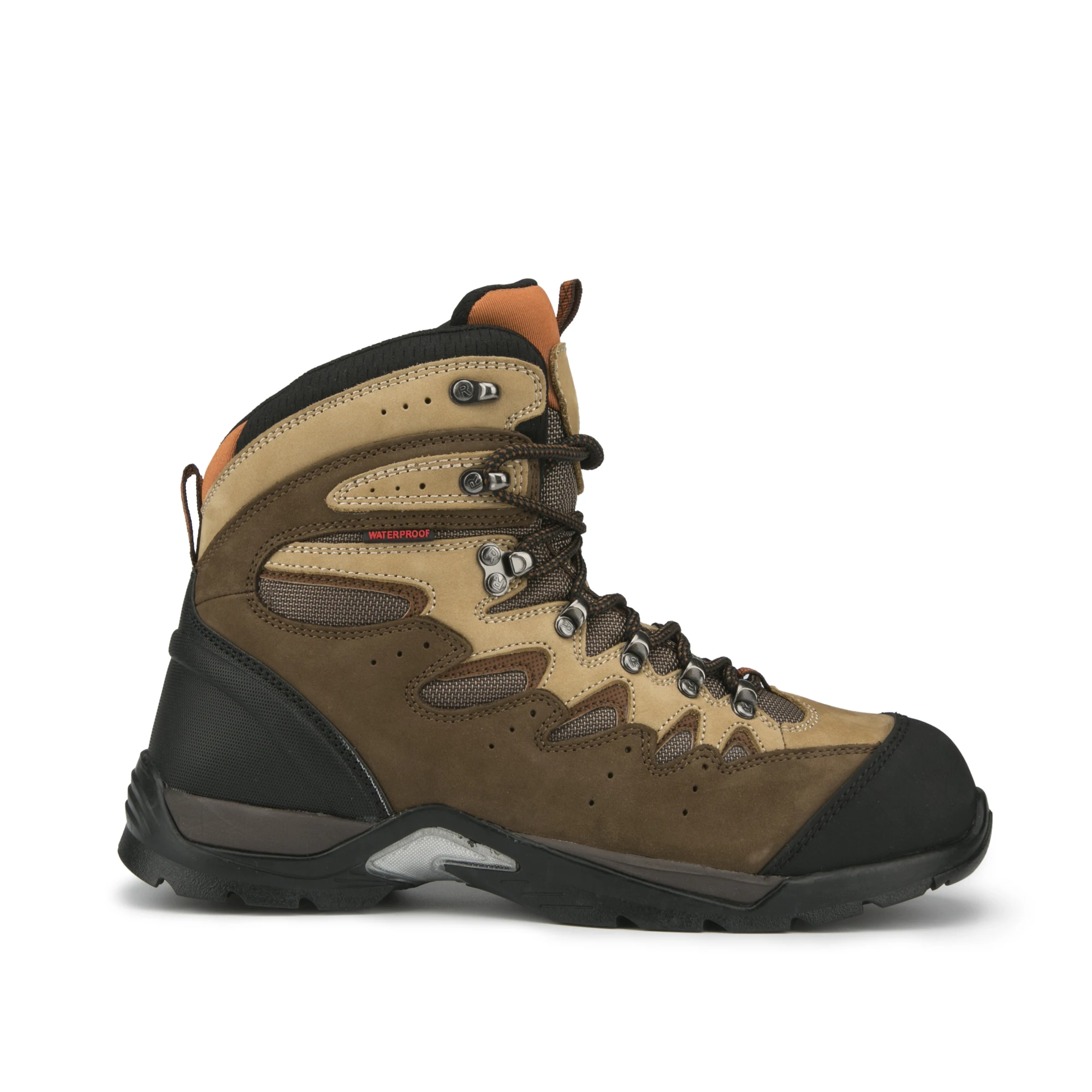 
Approved Safety Boots roofing work boots with lining material COOLMAX 