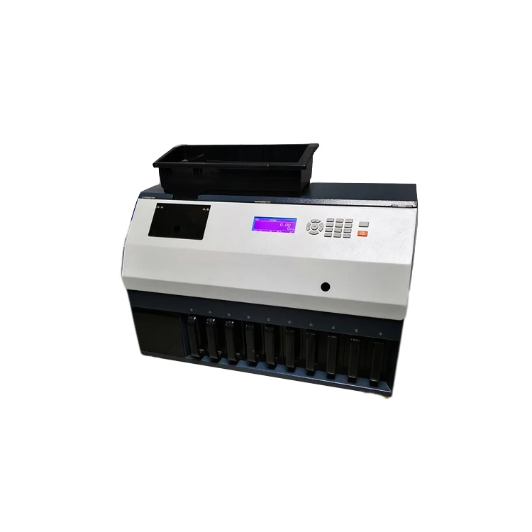 CS-910 Digital Coin Counter with Electronic Coin Sorter Connect Computer And Printer coin counting machine malaysia