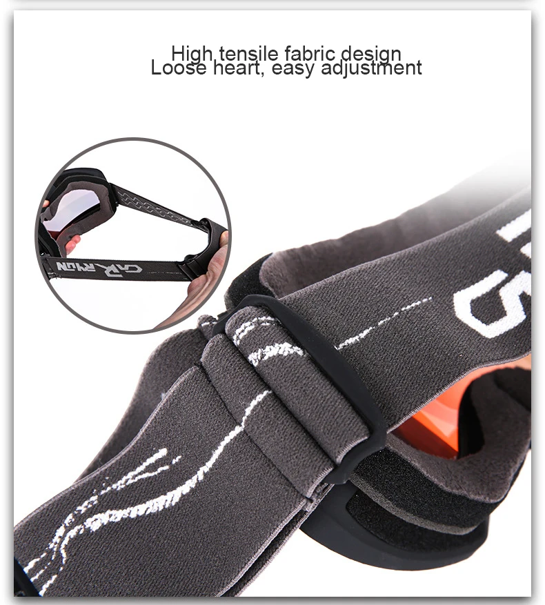 Hotselling Ski Goggles Anti-Fog Custom OEM Ski Goggles Mirror Lens Unisex Sport Goggles