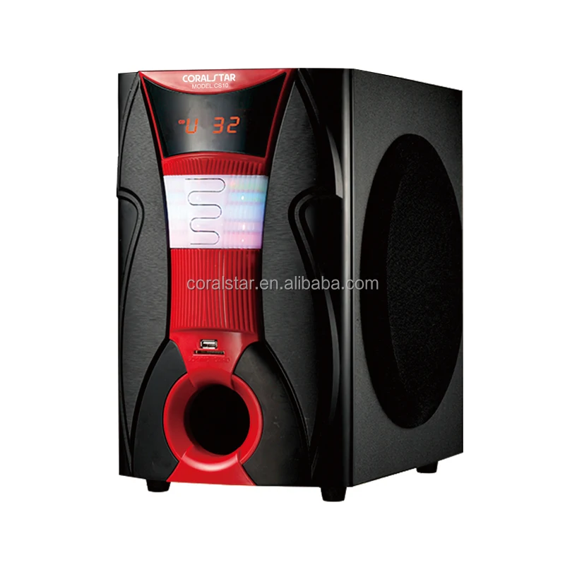  Coralstar 5 1 Hi-Fi super bass колонка Система домашнего кинотеатра сабвуфер деревянная коробка