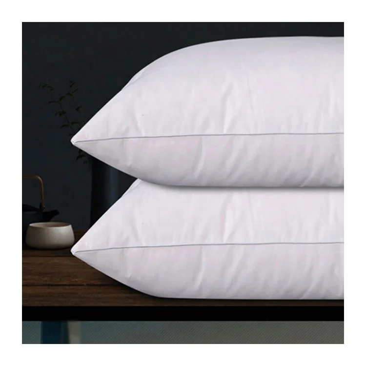 Hot Sale Hotel Home Neck Relax Pillow Super Soft Pillow Goose Duck Feather Goose Down Pillow