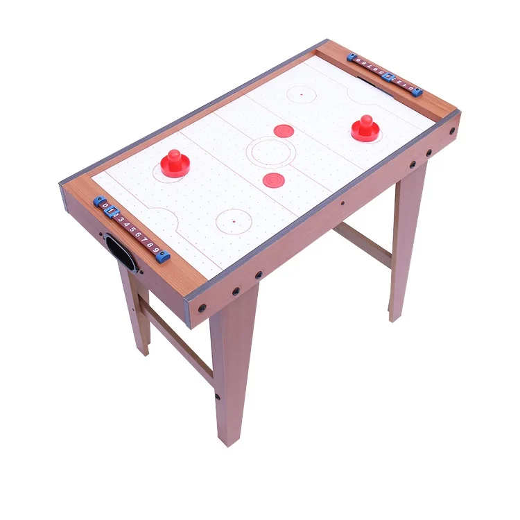 Hot Selling Indoor Board Game Wooden Table Top Ice Hockey Air Hockey Game For Children