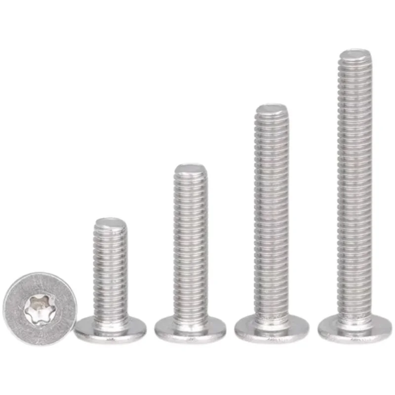 M1.6 M2 M2.5 M3 M4 Stainless steel 304 ultra low torx head screw flat head torx screw
