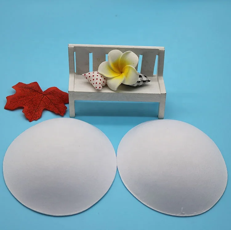 Jinhong JH237 Underwear accessories custom color size eco friendly Sponge foam breathable bra cup pad for bra bikini swimwear