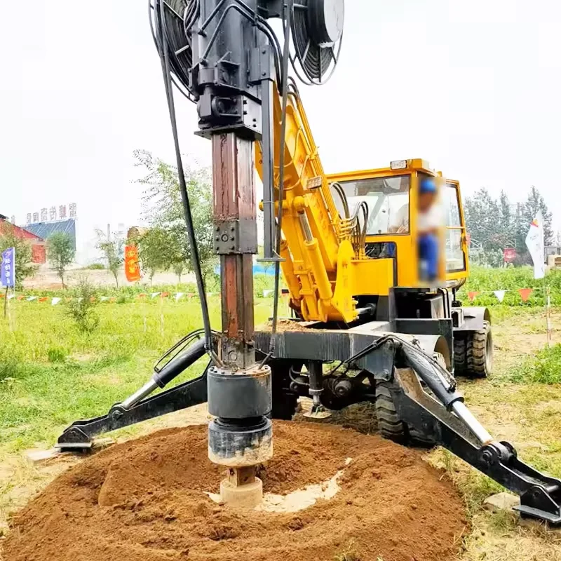 2000mm Oil Rotary Drilling Rig with 70m Drilling Depth Truck Mounted Rotary Drilling Rig Construction Engineering