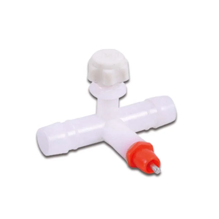 Chicken Three-Way Automatic Drinking Water Device Spring Steel Ball Hanging Cup Nipple Ball Valve Type Animal Drinker