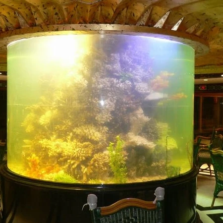 Китайский завод, предложение, горячая Распродажа, цилиндрический аквариум, большой прозрачный круглый аквариум от поставщика