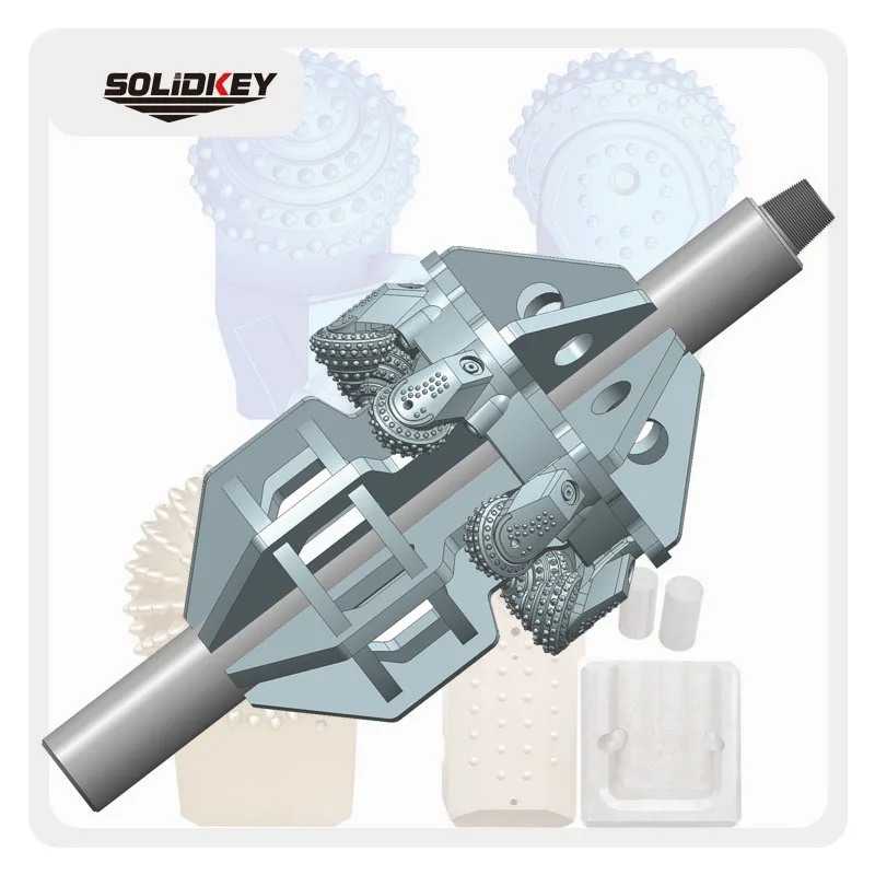 Hole Opener With Spiral Blades and Back Reaming Cutters