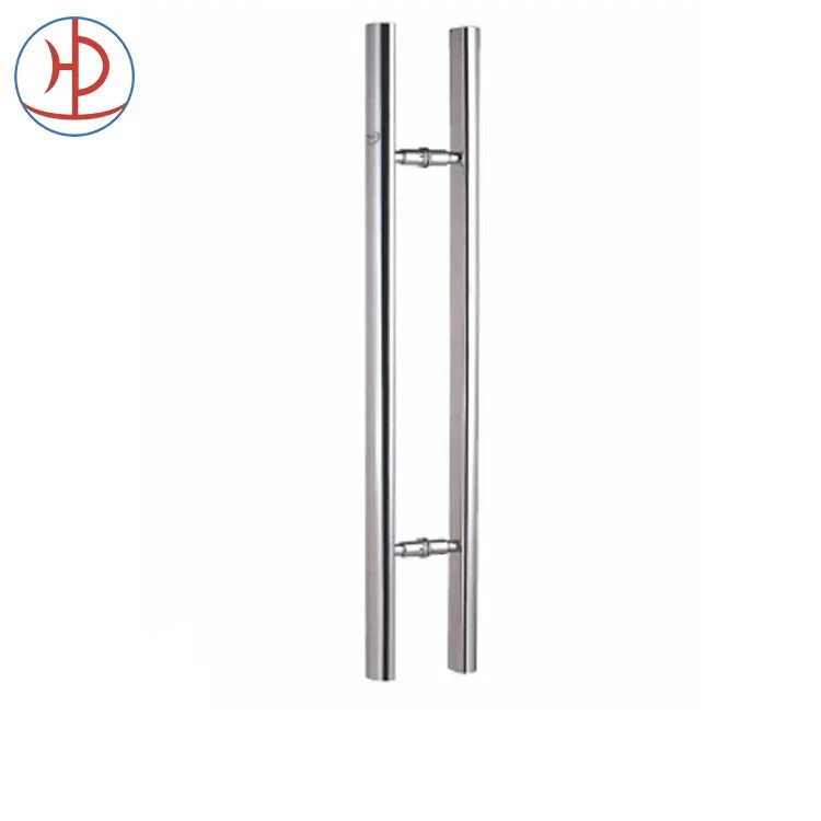 China Door Brushed Nickel Ladder H Style Glass Door  Pull Handle