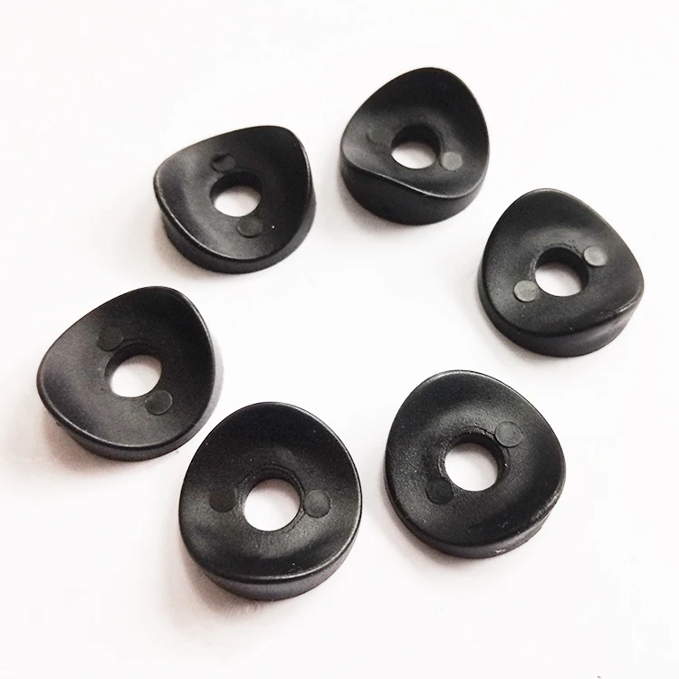 Longsan 7-point circular duckbill gasket plastic duckbill gasket 22mm circular tube plastic duckbill protective pad plastic feet
