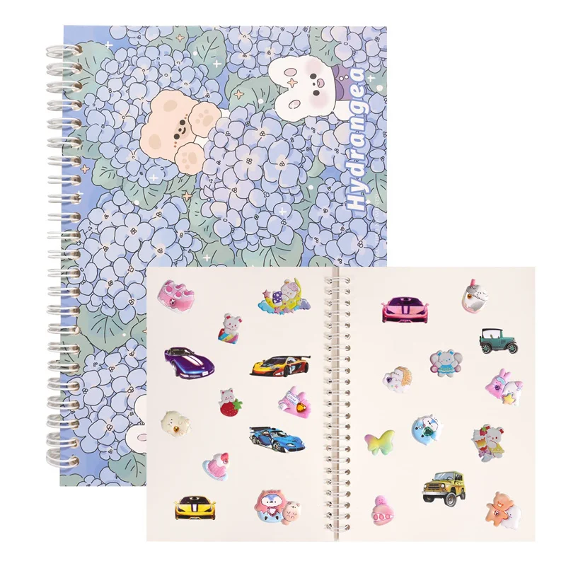 Custom Sticker Book Album Reusable Sticker Collecting book hard cover