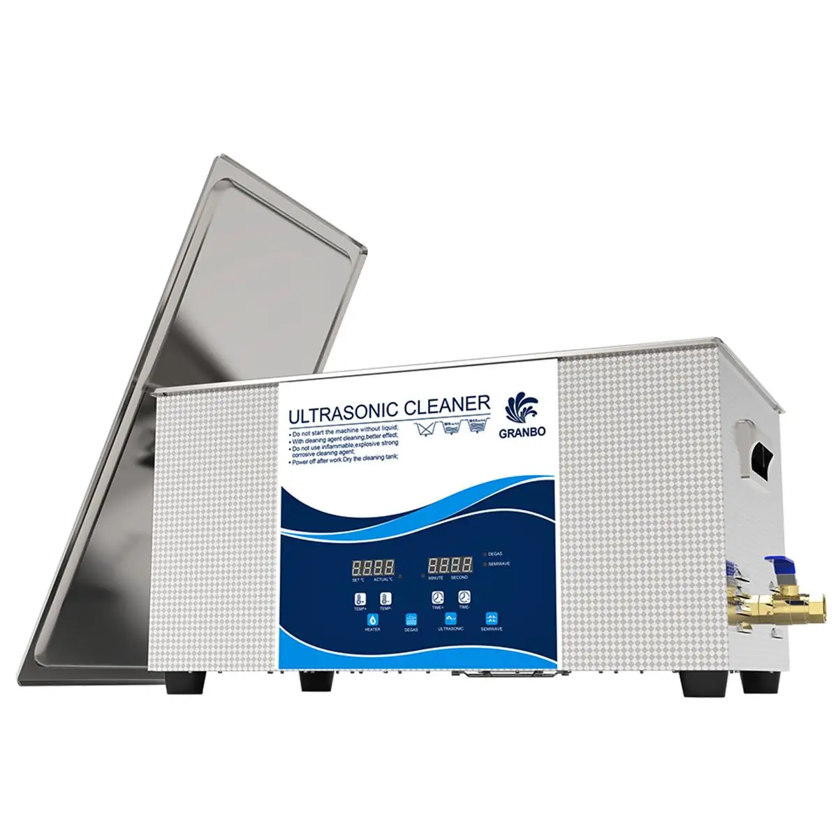 40khz 22l Ultrasonic Bath Hardware Ultrasonic Cleaner Machine with Cleaner Basket