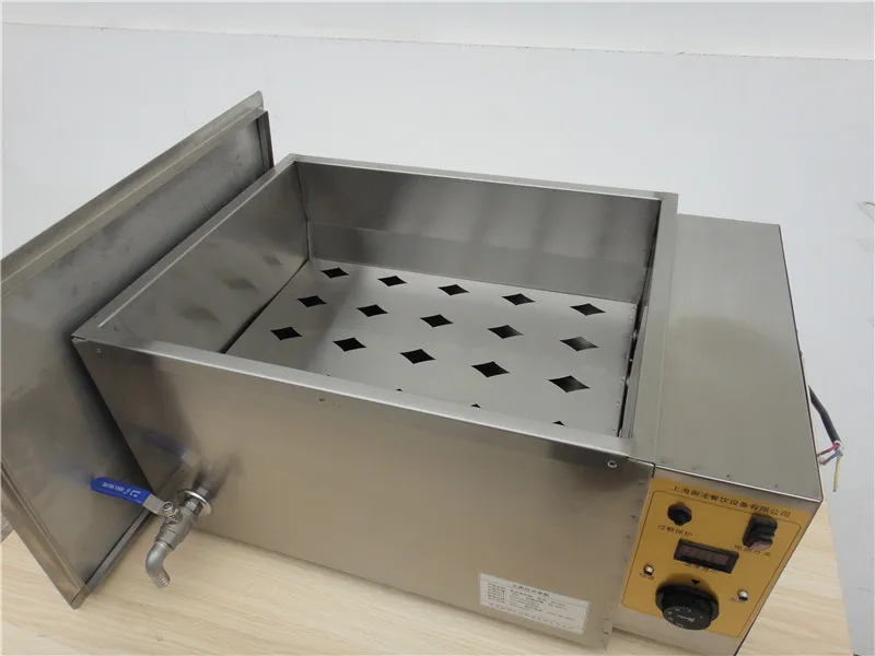 LuxuryKitch professional deep fryer for making tornado potato skewer, gas fryer and electric fryer are optional