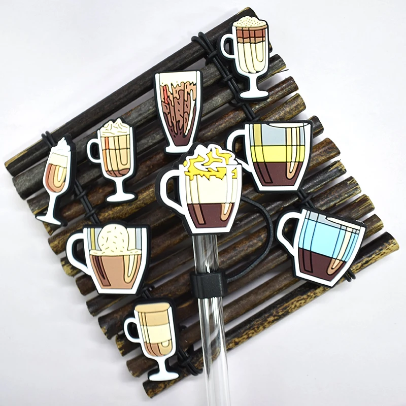 Straw Toppers For Tumbers Wholesale Pvc Straw Toppers Dodgers Ice Cream Straw Topper Outdoors Drinkware Accessories