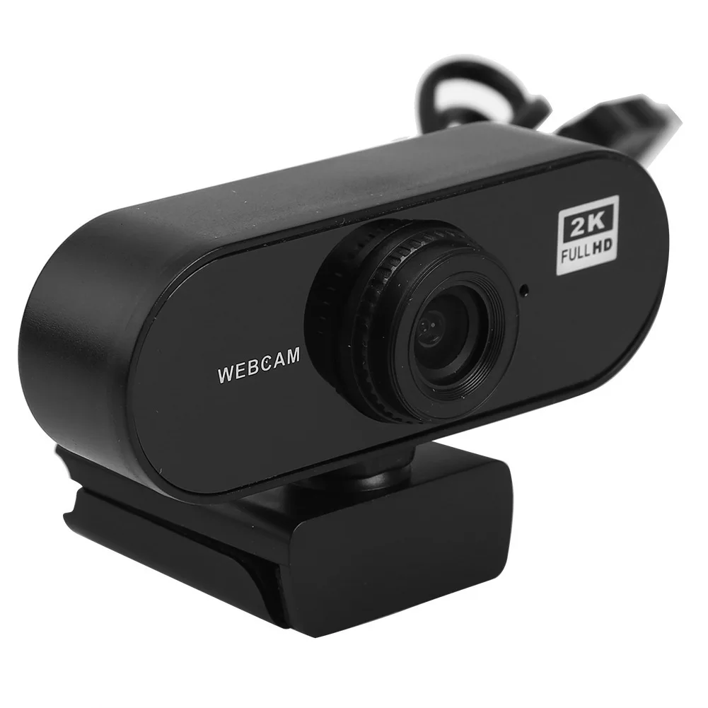 HD 2K веб-камера для компьютера, USB веб-камера для конференц-связи, веб-камера для прямой трансляции