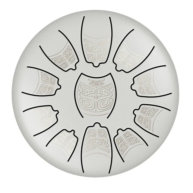 6 inch steel tongue drum Ethereal Drum 11 tone Hand drum musical instrument