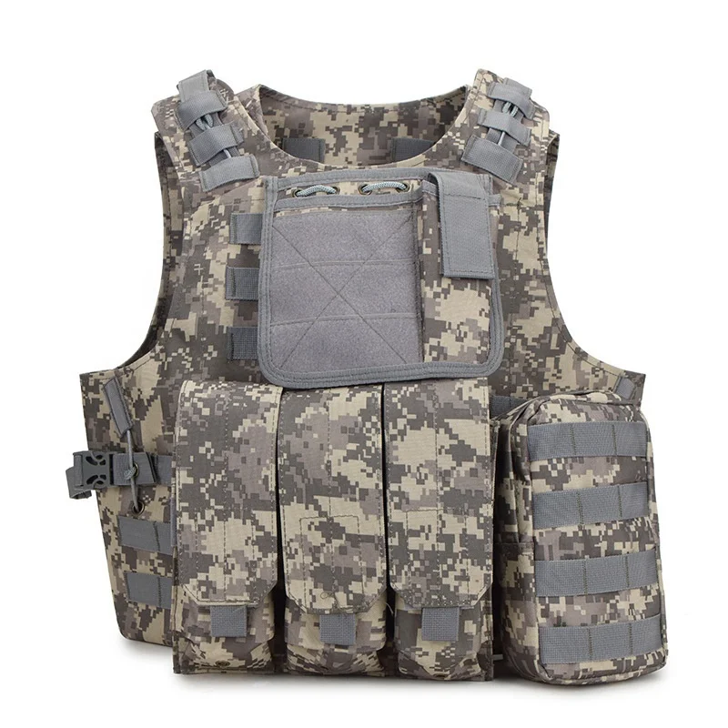 Wholesale  Outdoor Quick Release Military Equipment Tactical Military Vest Airsoft Vest for Men