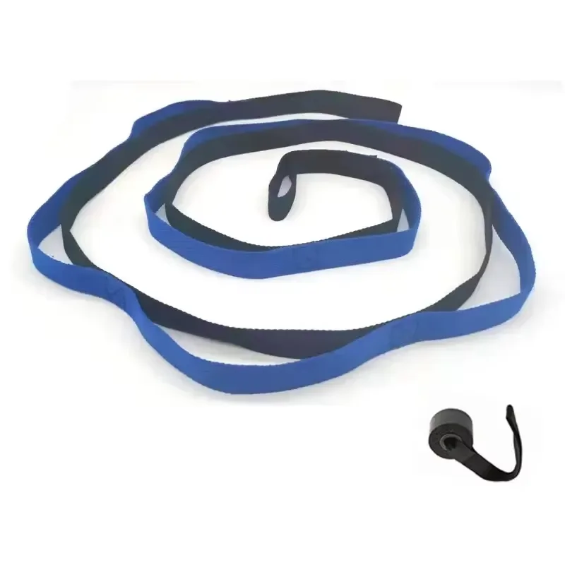 YIWU High Quality Adjustable Auxiliary Yoga Stretch Belt Chrysanthemum Rope Extender Strap Gymnastics Band for Exercise