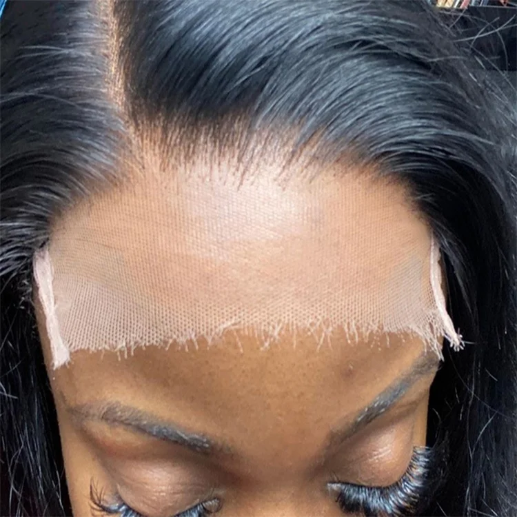 Wholesale Full lace wigs virgin hair Glueless Full HD lace wig Peruvian human hair wigs with baby hair for black women