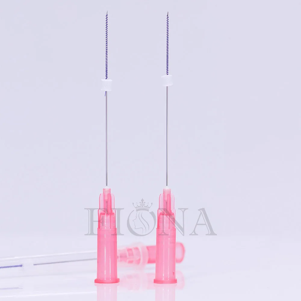 Tornado Screw Cog 4d Double Needle 26g 27g Smooth Hilos Facial Double Mono Pdo Threads