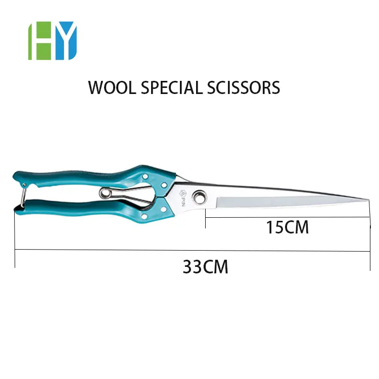 Wholesale stainless steel manual sheep hair clipper goat shearing Wool cutting scissors