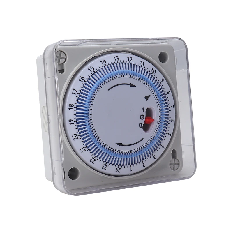 Power on delay disconnect relay AHC-712 time controller 230v adjustable time relay 1-24h