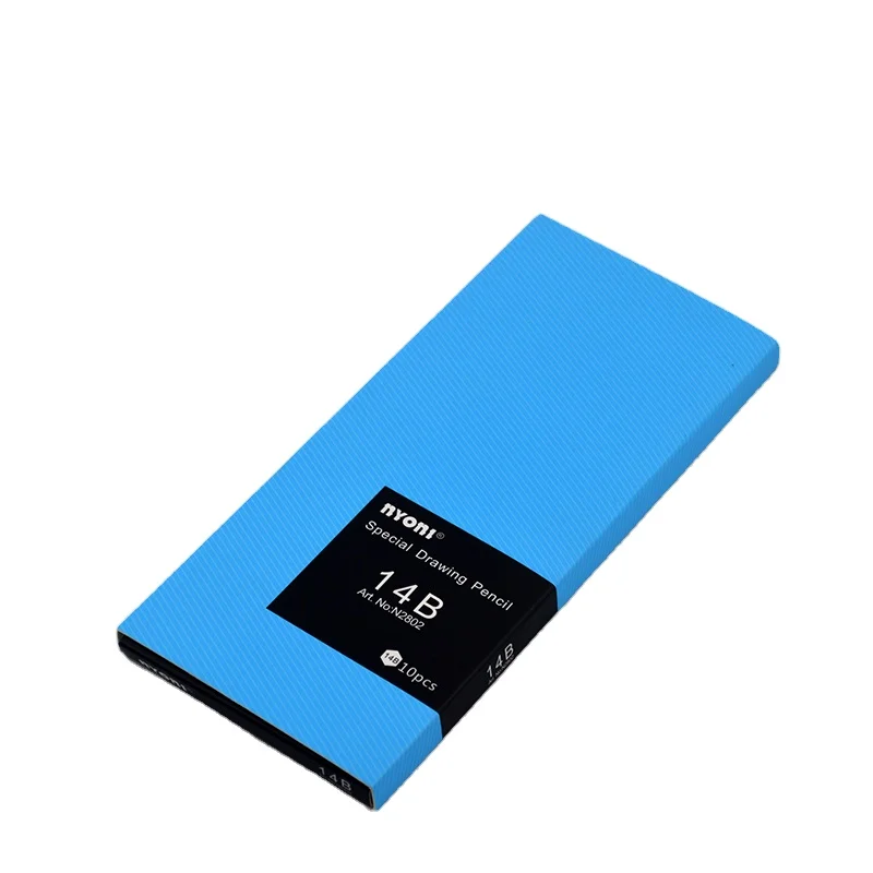 Nyonoi New Hexagon  4B  5B 6B lead Sketch Art  Pencil  10pcs in paper box