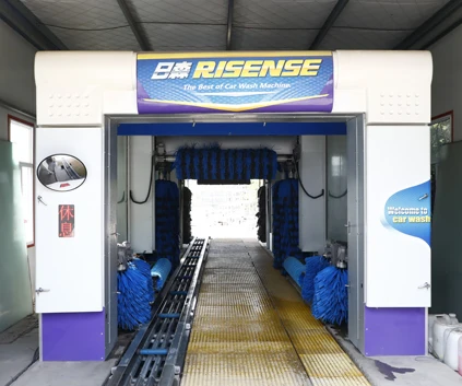 CC-695 Risense Brand China Top Tunnel Car Wash Machine Car Washer Car Washing Equipment and System
