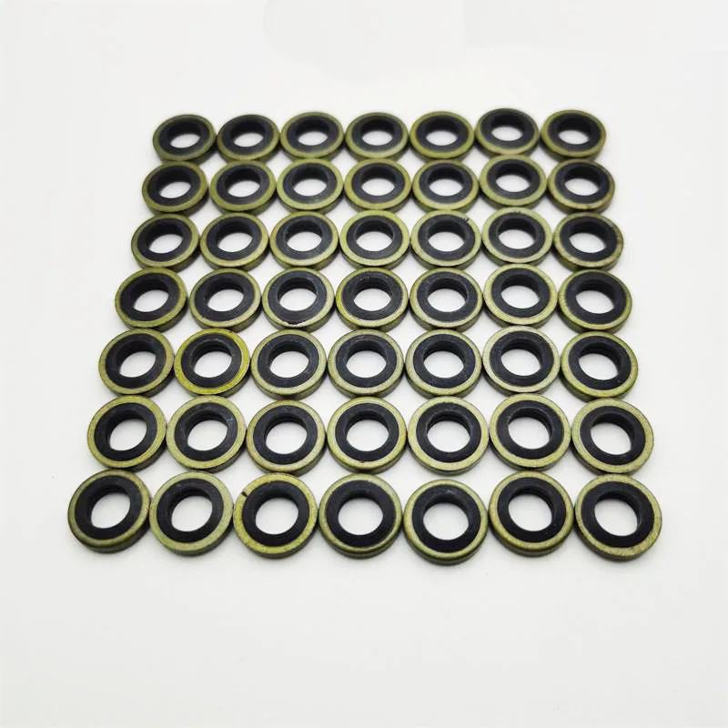 High Quality Metal Piston Bonded Oil Seal Hydraulic Pump Seals Gaskets