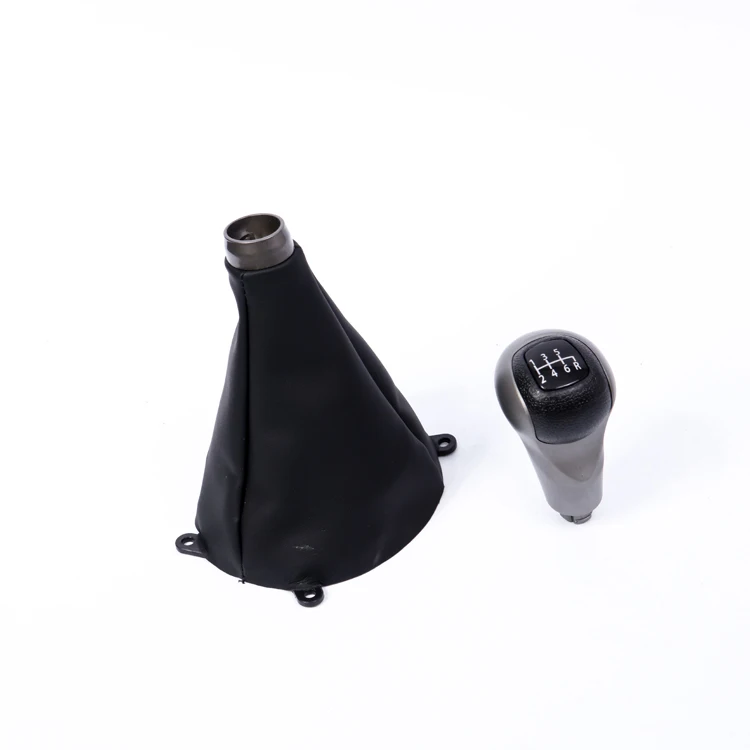 promotion 5 speed 6 Speed Gear Shift Knob with Cover with Frame Fit For HONDA CIVIC VIII 2006-